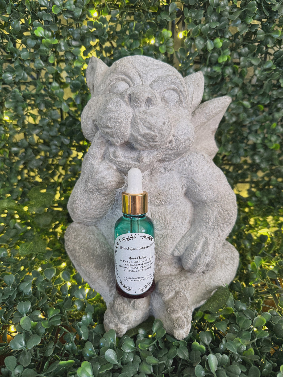 Reiki-Infused "Heart" Chakra Intention Oil