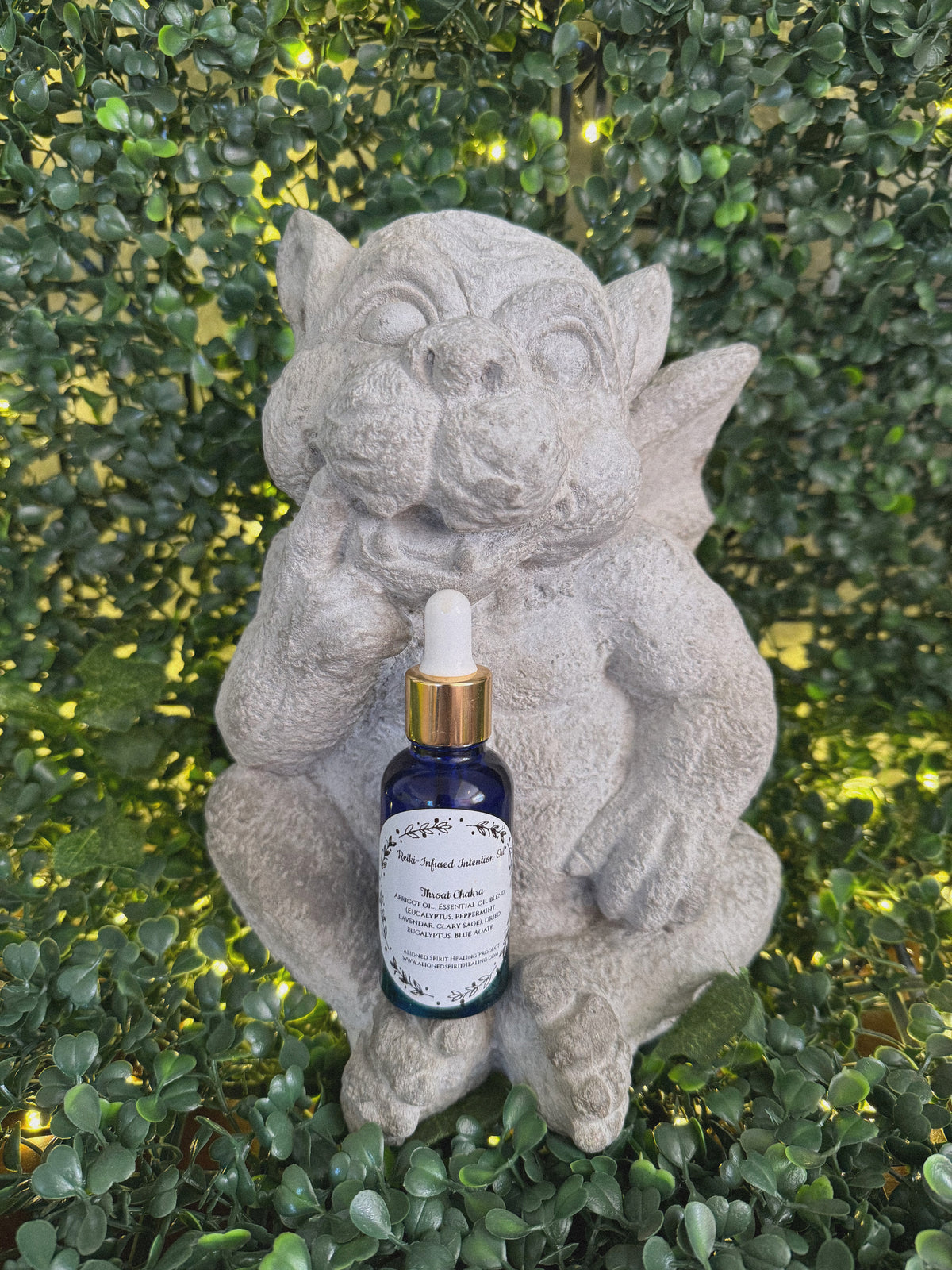 Reiki-Infused "Throat" Chakra Intention Oil